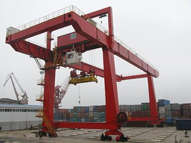 50 ton MobilePortal dubbel balk behållare Gantry Crane pris