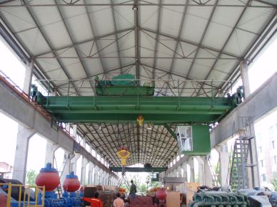 QD Steel Mill Workshop 30T överheadkran
