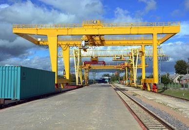 Rail Mounted Container Goliath Crane
